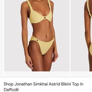 Jonathan Simkhai Astrid Bikini Top